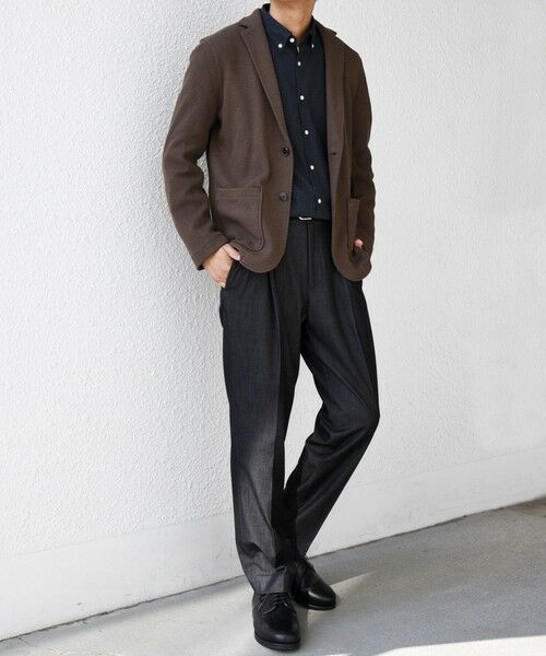 SHIPS / シップス テーラードジャケット | SHIPS any:〈洗濯機可能〉TEXBRID(R) タックハニカム ニッティング ジャケット 25AW◇ | 詳細19