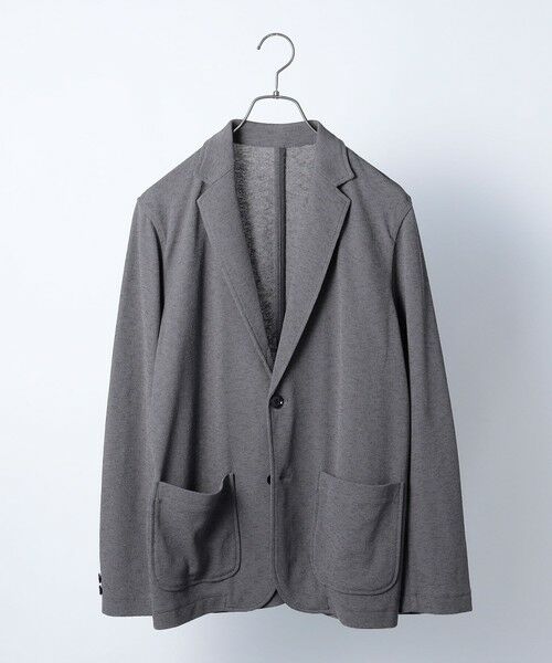 SHIPS / シップス テーラードジャケット | SHIPS any:〈洗濯機可能〉ライト ニット ジャケット 25SS◇ | 詳細6