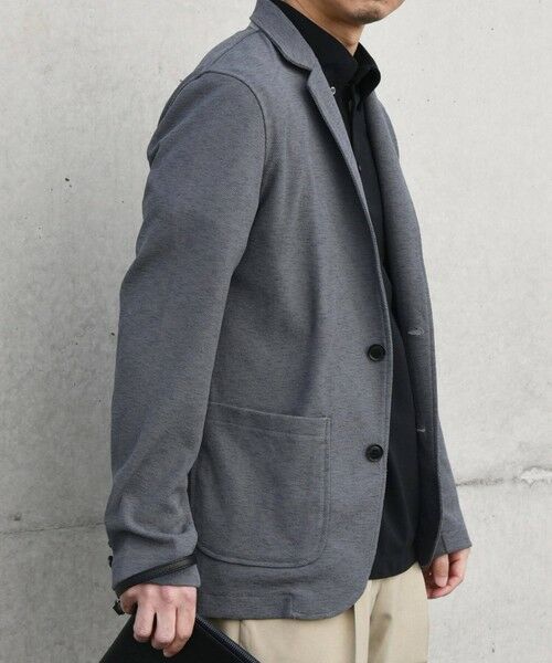 SHIPS / シップス テーラードジャケット | SHIPS any:〈洗濯機可能〉ライト ニット ジャケット 25SS◇ | 詳細4