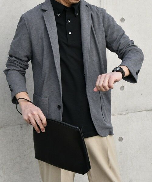 SHIPS / シップス テーラードジャケット | SHIPS any:〈洗濯機可能〉ライト ニット ジャケット 25SS◇ | 詳細5