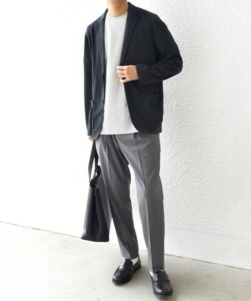 SHIPS / シップス テーラードジャケット | SHIPS any:〈洗濯機可能〉ライト ニット ジャケット 25SS◇ | 詳細10