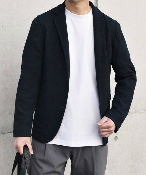 SHIPS / シップス テーラードジャケット | SHIPS any:〈洗濯機可能〉ライト ニット ジャケット 25SS◇ | 詳細19