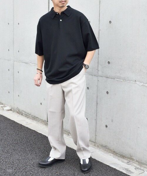 SHIPS / シップス その他パンツ | SHIPS any: 〈洗濯機可能〉ウールライク ノープリーツ ワイド ストレート パンツ◇ | 詳細24