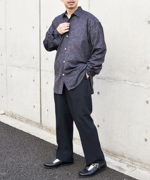 SHIPS / シップス その他パンツ | SHIPS any: 〈洗濯機可能〉ウールライク ノープリーツ ワイド ストレート パンツ◇ | 詳細29