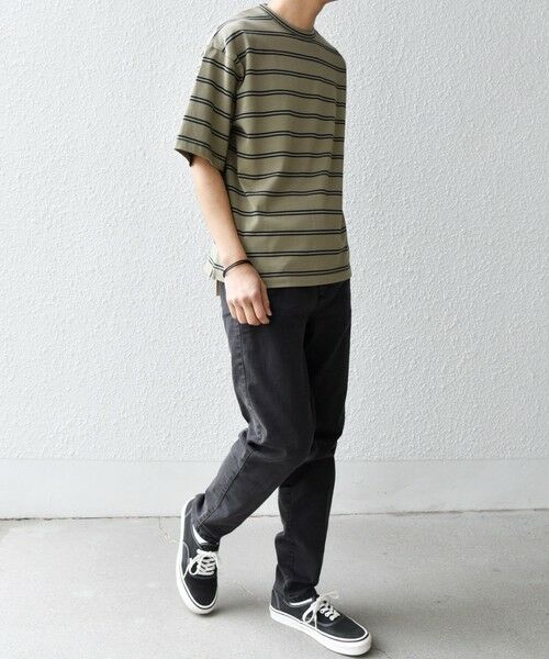 SHIPS / シップス デニムパンツ | SHIPS any: ベターコットン ストレッチ スリム テーパード デニム イージー パンツ◇ | 詳細7