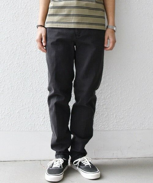 SHIPS / シップス デニムパンツ | SHIPS any: ベターコットン ストレッチ スリム テーパード デニム イージー パンツ◇ | 詳細8
