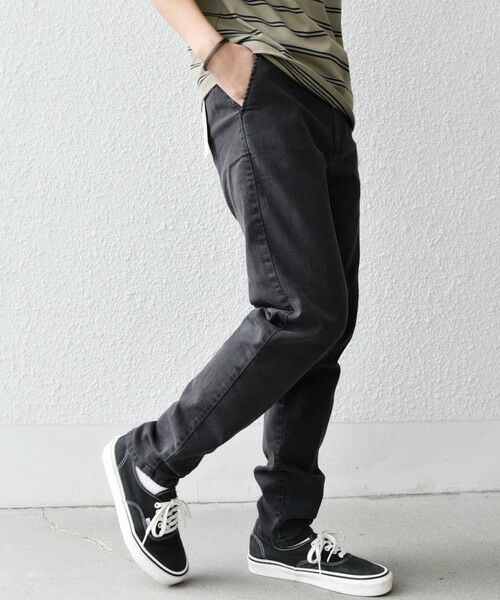 SHIPS / シップス デニムパンツ | SHIPS any: ベターコットン ストレッチ スリム テーパード デニム イージー パンツ◇ | 詳細9