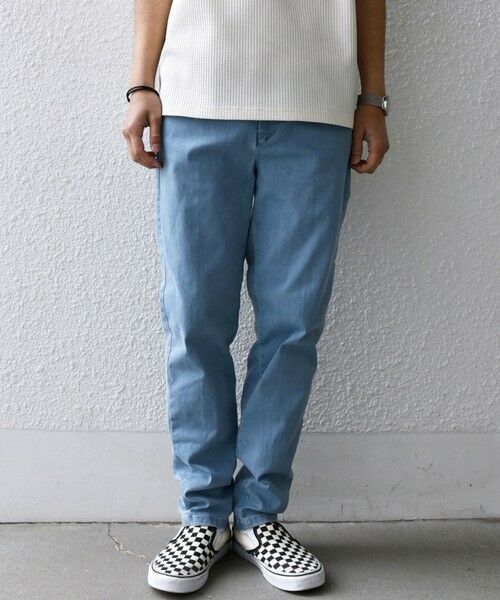 SHIPS / シップス デニムパンツ | SHIPS any: ベターコットン ストレッチ スリム テーパード デニム イージー パンツ◇ | 詳細15