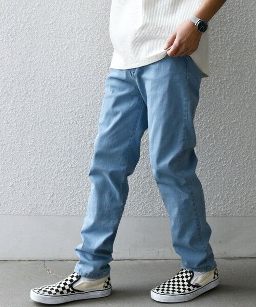 SHIPS / シップス デニムパンツ | SHIPS any: ベターコットン ストレッチ スリム テーパード デニム イージー パンツ◇ | 詳細16