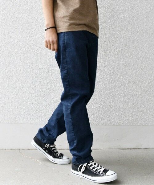 SHIPS / シップス デニムパンツ | SHIPS any: ベターコットン ストレッチ スリム テーパード デニム イージー パンツ◇ | 詳細24