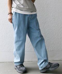 SHIPS / シップス デニムパンツ | SHIPS any: ベターコットン 1タック ストレッチ イージー バギー デニム パンツ◇
