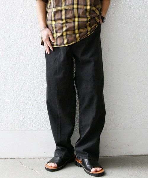 SHIPS / シップス デニムパンツ | SHIPS any: ベターコットン 1タック ストレッチ イージー バギー デニム パンツ◇ | 詳細10