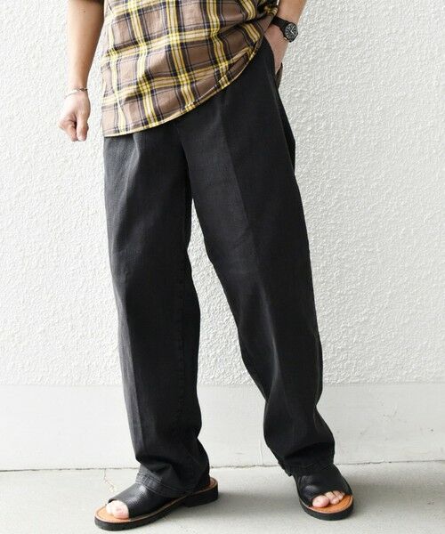 SHIPS / シップス デニムパンツ | SHIPS any: ベターコットン 1タック ストレッチ イージー バギー デニム パンツ◇ | 詳細11