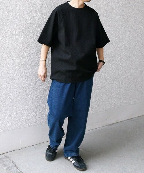 SHIPS / シップス デニムパンツ | SHIPS any: ベターコットン 1タック ストレッチ イージー バギー デニム パンツ◇ | 詳細22