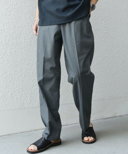 SHIPS / シップス その他パンツ | SHIPS any:〈接触冷感/遮熱等〉ハイブリッド リネン イージーパンツ (セットアップ対応)25SS◇ | 詳細4