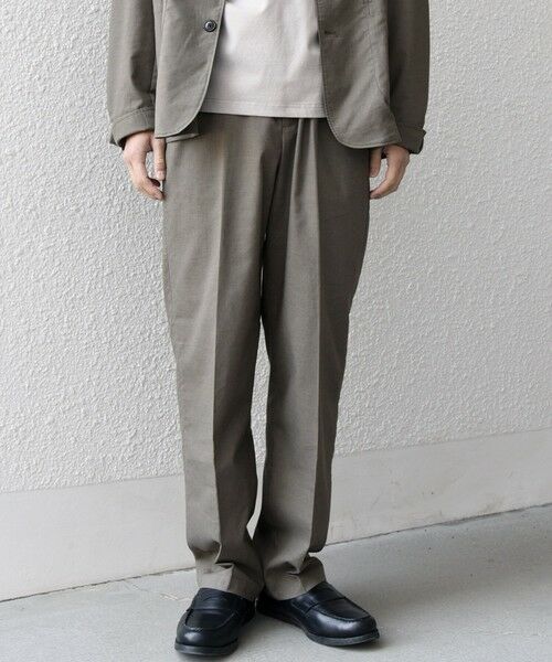 SHIPS / シップス その他パンツ | SHIPS any:〈接触冷感/遮熱等〉ハイブリッド リネン イージーパンツ (セットアップ対応)25SS◇ | 詳細26