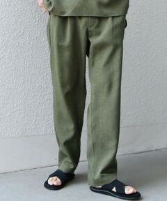 SHIPS / シップス その他パンツ | SHIPS any:〈洗濯機可能〉リネンライク セミワイド パンツ(セットアップ対応) 25SS◇