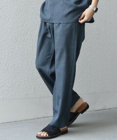 SHIPS / シップス その他パンツ | SHIPS any:〈洗濯機可能〉リネンライク セミワイド パンツ(セットアップ対応) 25SS◇