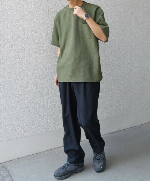 SHIPS / シップス その他パンツ | SHIPS any:〈洗濯機可能〉リネンライク セミワイド パンツ(セットアップ対応) 25SS◇ | 詳細2