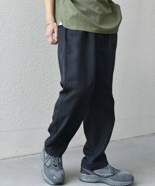 SHIPS / シップス その他パンツ | SHIPS any:〈洗濯機可能〉リネンライク セミワイド パンツ(セットアップ対応) 25SS◇ | 詳細5