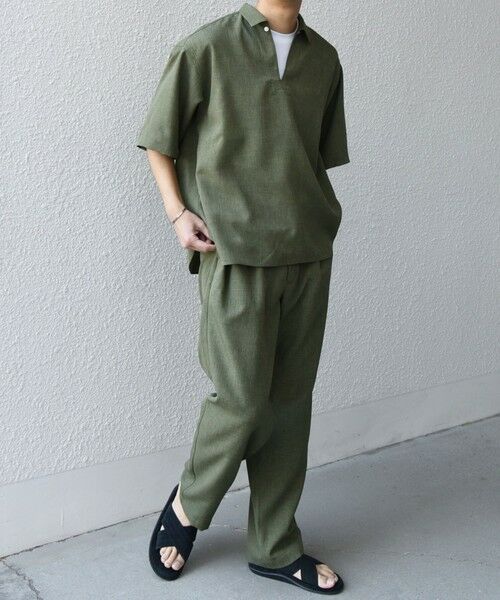 SHIPS / シップス その他パンツ | SHIPS any:〈洗濯機可能〉リネンライク セミワイド パンツ(セットアップ対応) 25SS◇ | 詳細17