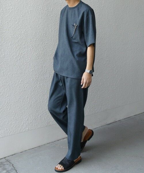 SHIPS / シップス その他パンツ | SHIPS any:〈洗濯機可能〉リネンライク セミワイド パンツ(セットアップ対応) 25SS◇ | 詳細25