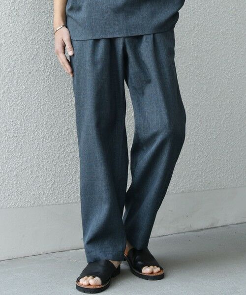 SHIPS / シップス その他パンツ | SHIPS any:〈洗濯機可能〉リネンライク セミワイド パンツ(セットアップ対応) 25SS◇ | 詳細26