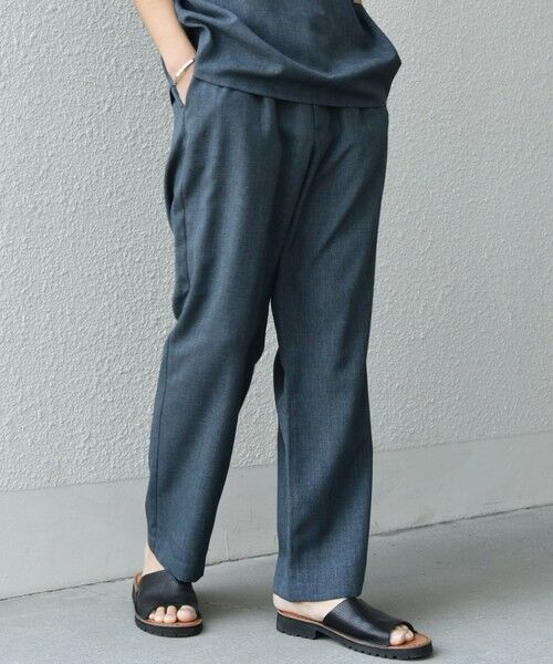 SHIPS / シップス その他パンツ | SHIPS any:〈洗濯機可能〉リネンライク セミワイド パンツ(セットアップ対応) 25SS◇ | 詳細28