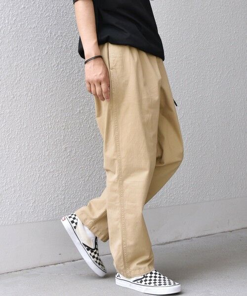 SHIPS / シップス チノ・ワークパンツ | 【SHIPS any別注】GRAMiCCi: ルーズ テーパード ストレッチ チノパンツ◇ | 詳細12