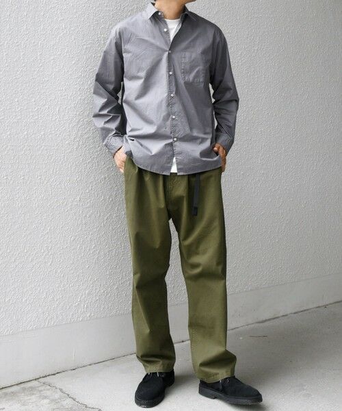 SHIPS / シップス チノ・ワークパンツ | 【SHIPS any別注】GRAMiCCi: ルーズ テーパード ストレッチ チノパンツ◇ | 詳細15