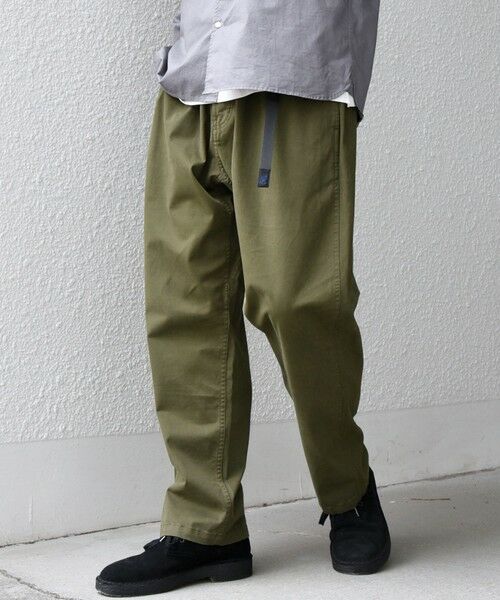 SHIPS / シップス チノ・ワークパンツ | 【SHIPS any別注】GRAMiCCi: ルーズ テーパード ストレッチ チノパンツ◇ | 詳細18