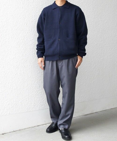 SHIPS / シップス その他パンツ | SHIPS any:〈洗濯機可能/抗ピリング〉ウールライク 2プリーツ セミワイド イージーパンツ◇ | 詳細1