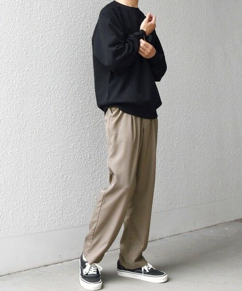 SHIPS / シップス その他パンツ | SHIPS any:〈洗濯機可能/抗ピリング〉ウールライク 2プリーツ セミワイド イージーパンツ◇ | 詳細17