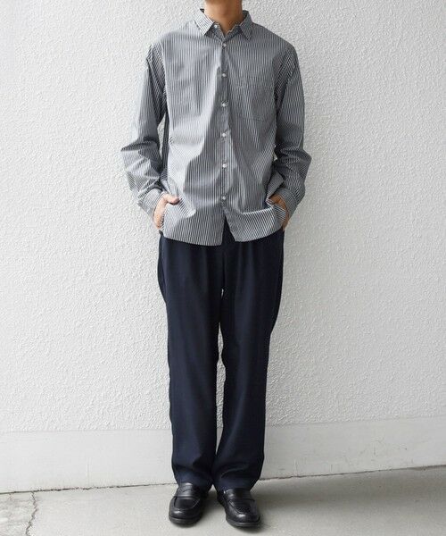 SHIPS / シップス その他パンツ | SHIPS any:〈洗濯機可能/抗ピリング〉ウールライク 2プリーツ セミワイド イージーパンツ◇ | 詳細23