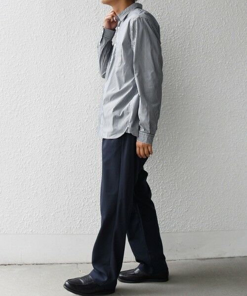 SHIPS / シップス その他パンツ | SHIPS any:〈洗濯機可能/抗ピリング〉ウールライク 2プリーツ セミワイド イージーパンツ◇ | 詳細24