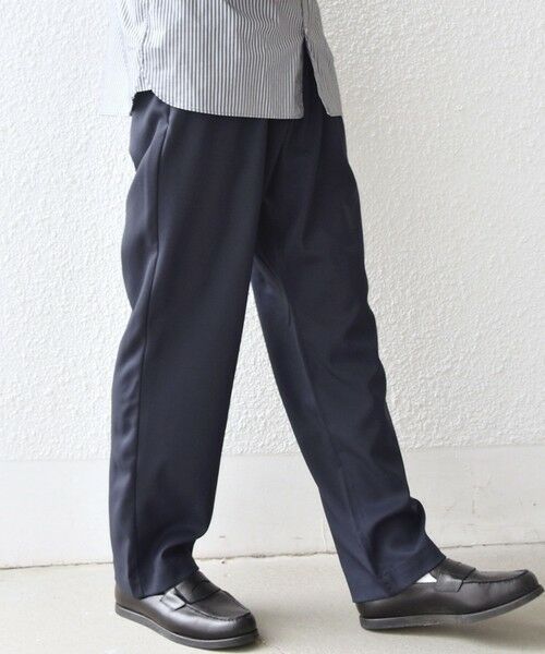 SHIPS / シップス その他パンツ | SHIPS any:〈洗濯機可能/抗ピリング〉ウールライク 2プリーツ セミワイド イージーパンツ◇ | 詳細27