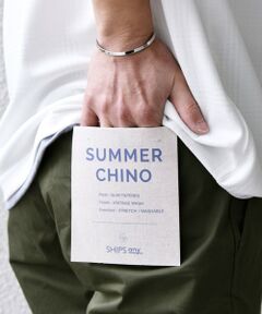 SHIPS / シップス その他パンツ | SHIPS any: サマー スリム テーパード チノ パンツ 25SS◇