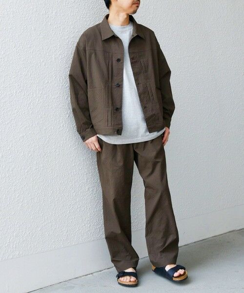 SHIPS / シップス その他パンツ | SHIPS any: 〈撥水・軽量・ストレッチ〉SOLOTEX(R) シアサッカー セミワイド イージーパンツ (セットアップ対応)◇ | 詳細9