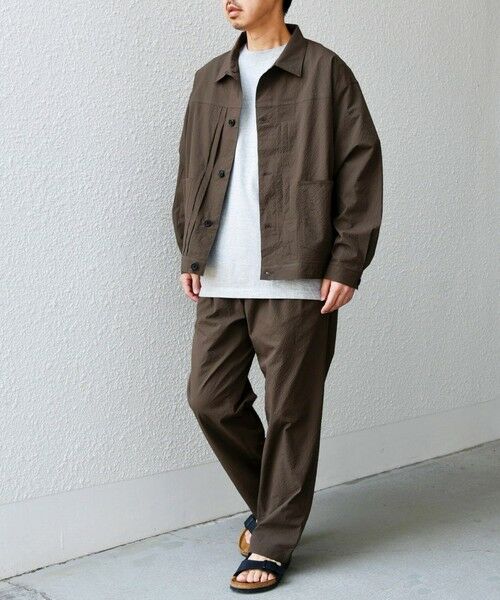 SHIPS / シップス その他パンツ | SHIPS any: 〈撥水・軽量・ストレッチ〉SOLOTEX(R) シアサッカー セミワイド イージーパンツ (セットアップ対応)◇ | 詳細10