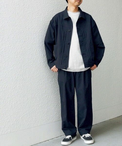 SHIPS / シップス その他パンツ | SHIPS any: 〈撥水・軽量・ストレッチ〉SOLOTEX(R) シアサッカー セミワイド イージーパンツ (セットアップ対応)◇ | 詳細25