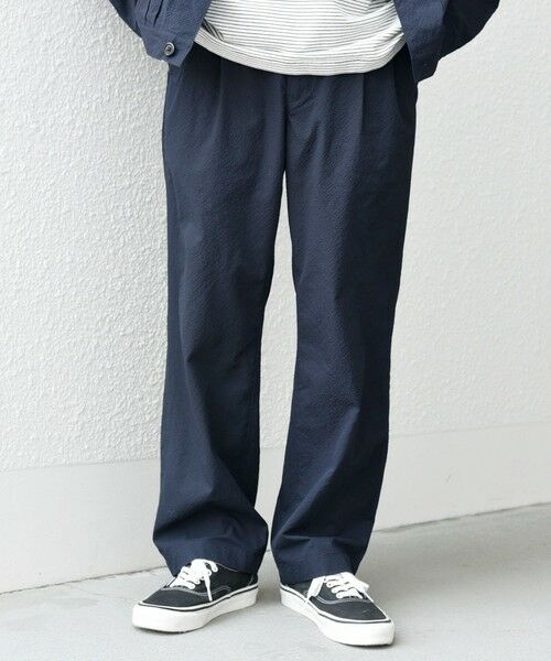 SHIPS / シップス その他パンツ | SHIPS any: 〈撥水・軽量・ストレッチ〉SOLOTEX(R) シアサッカー セミワイド イージーパンツ (セットアップ対応)◇ | 詳細27