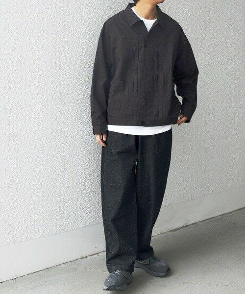 SHIPS / シップス デニムパンツ | SHIPS any: フリーサイズ カラー/ネップ デニム イージーパンツ (ユニセックス)◇ | 詳細1