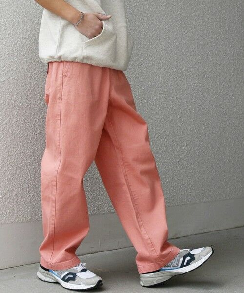 SHIPS / シップス デニムパンツ | SHIPS any: フリーサイズ カラー/ネップ デニム イージーパンツ (ユニセックス)◇ | 詳細13