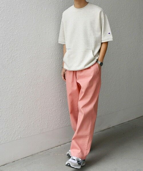 SHIPS / シップス デニムパンツ | SHIPS any: フリーサイズ カラー/ネップ デニム イージーパンツ (ユニセックス)◇ | 詳細9