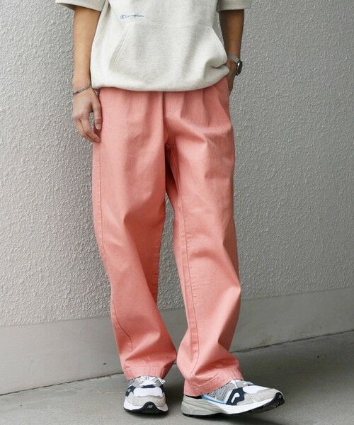 SHIPS / シップス デニムパンツ | SHIPS any: フリーサイズ カラー/ネップ デニム イージーパンツ (ユニセックス)◇ | 詳細11