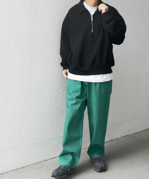 SHIPS / シップス デニムパンツ | SHIPS any: フリーサイズ カラー/ネップ デニム イージーパンツ (ユニセックス)◇ | 詳細24