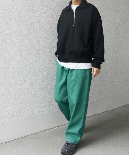 SHIPS / シップス デニムパンツ | SHIPS any: フリーサイズ カラー/ネップ デニム イージーパンツ (ユニセックス)◇ | 詳細25