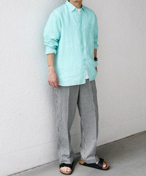 SHIPS / シップス その他パンツ | SHIPS any:〈洗濯機可能〉コットン/リネン リラックス ワイド イージー シェフパンツ◇ | 詳細1