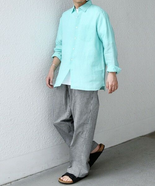 SHIPS / シップス その他パンツ | SHIPS any:〈洗濯機可能〉コットン/リネン リラックス ワイド イージー シェフパンツ◇ | 詳細2