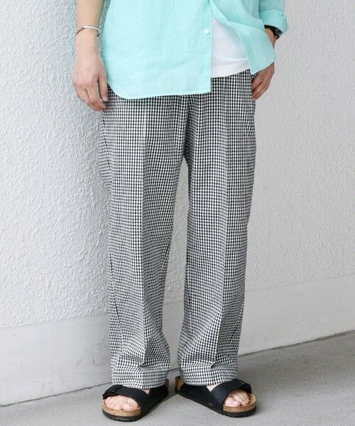 SHIPS / シップス その他パンツ | SHIPS any:〈洗濯機可能〉コットン/リネン リラックス ワイド イージー シェフパンツ◇ | 詳細3